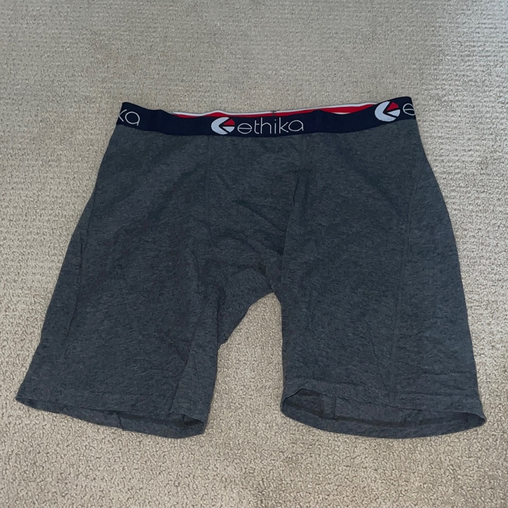 Gray Ethika boxers!